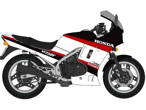 1/12 ホンダ VT250F (MC08) インテグラ (1985) ウイングスペシャル