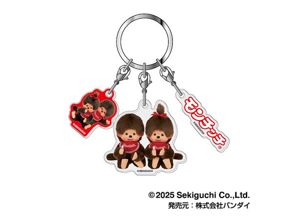 モンチッチ: 3連アクリルキーホルダー モンチッチ03 ペア | HLJ.co.jp