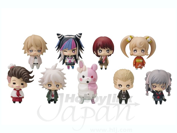 スーパーダンガンロンパ 2 ワンコインミニフィギュア #02: 1Box 9pcs