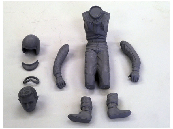 1/12 F1 ドライバードライビングフィギュア Type 2 : N.V. | HLJ.co.jp