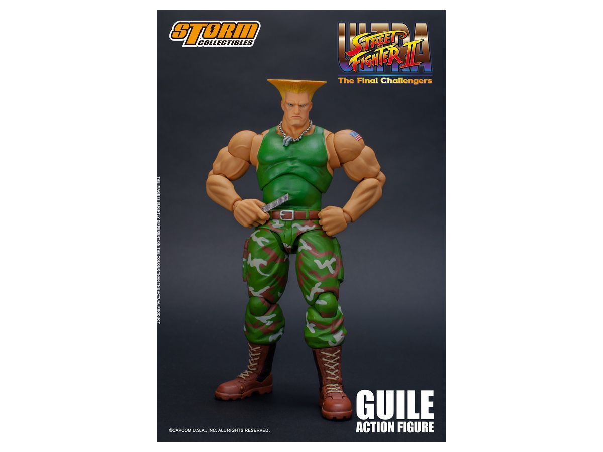 ウルトラストリートファイターII: ガイル アクションフィギュア | HLJ