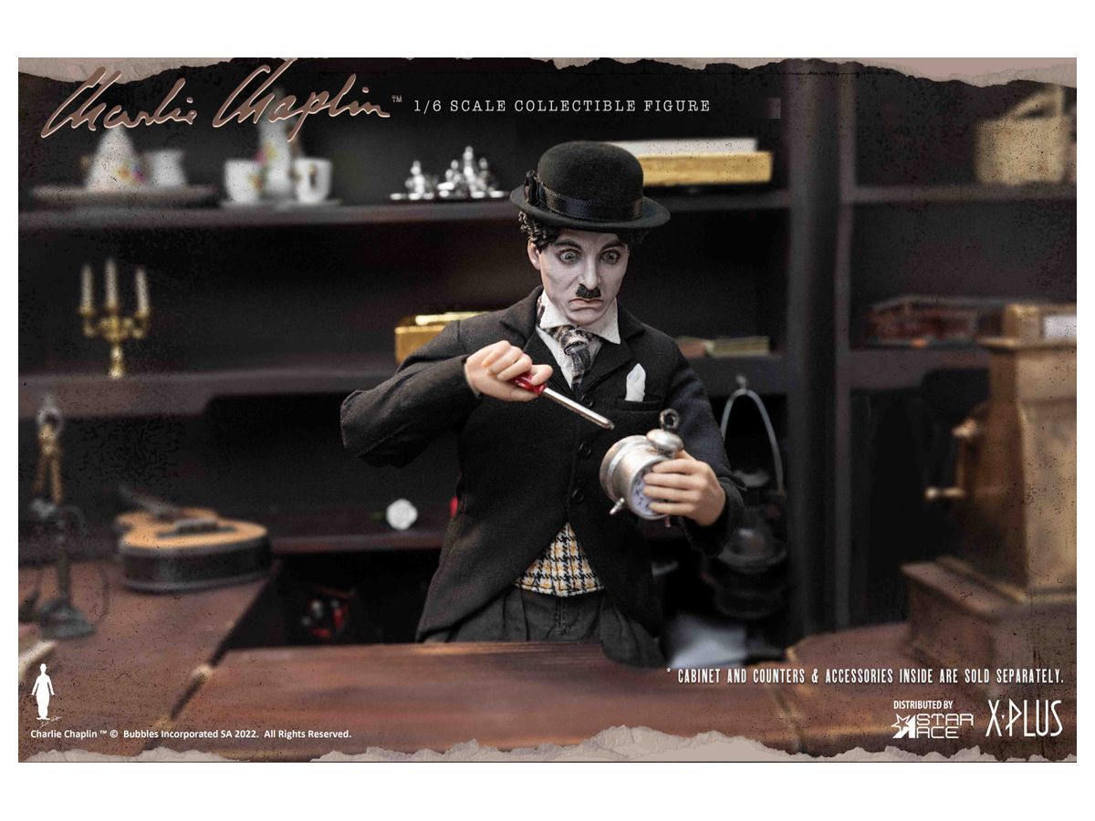 1/6 チャーリー・チャップリン コレクタブルアクションフィギュア