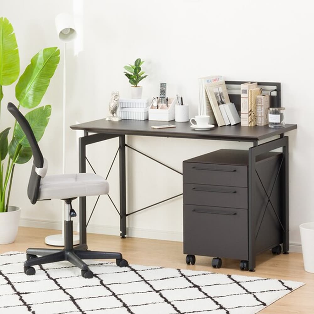 ニトリ　サーヤ　デスク本体のみ　※ワゴン、ブックスタンドなし ニトリ（NITORI） 幅120cm デスクワゴンセット(サーヤ) パソコンデスク