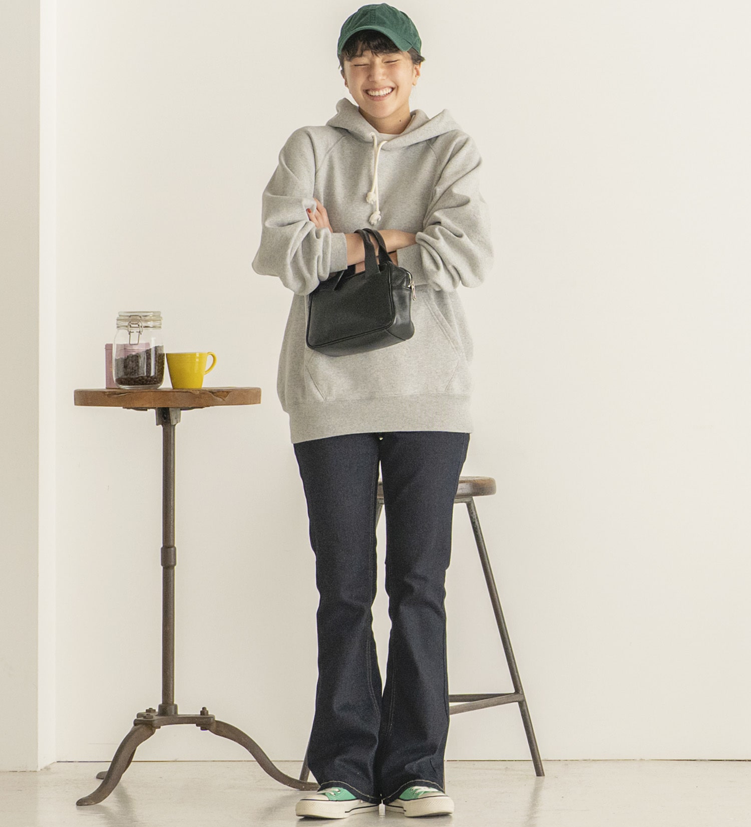 裾上げ無料】C17 ブーツカットデニムパンツ|C17|シーセブンティーン