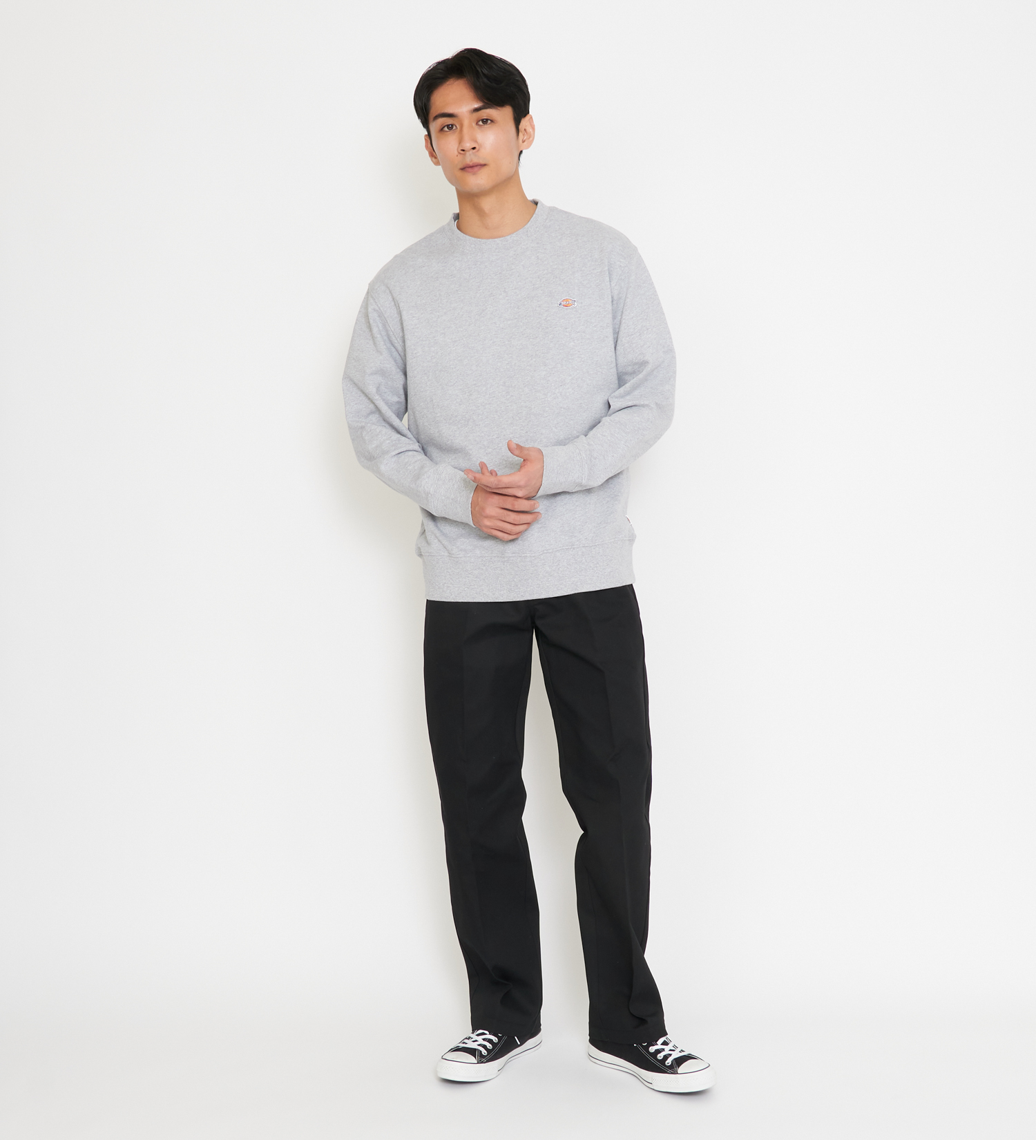 ワッペンクルーネック スウェット|Dickies|ディッキーズ