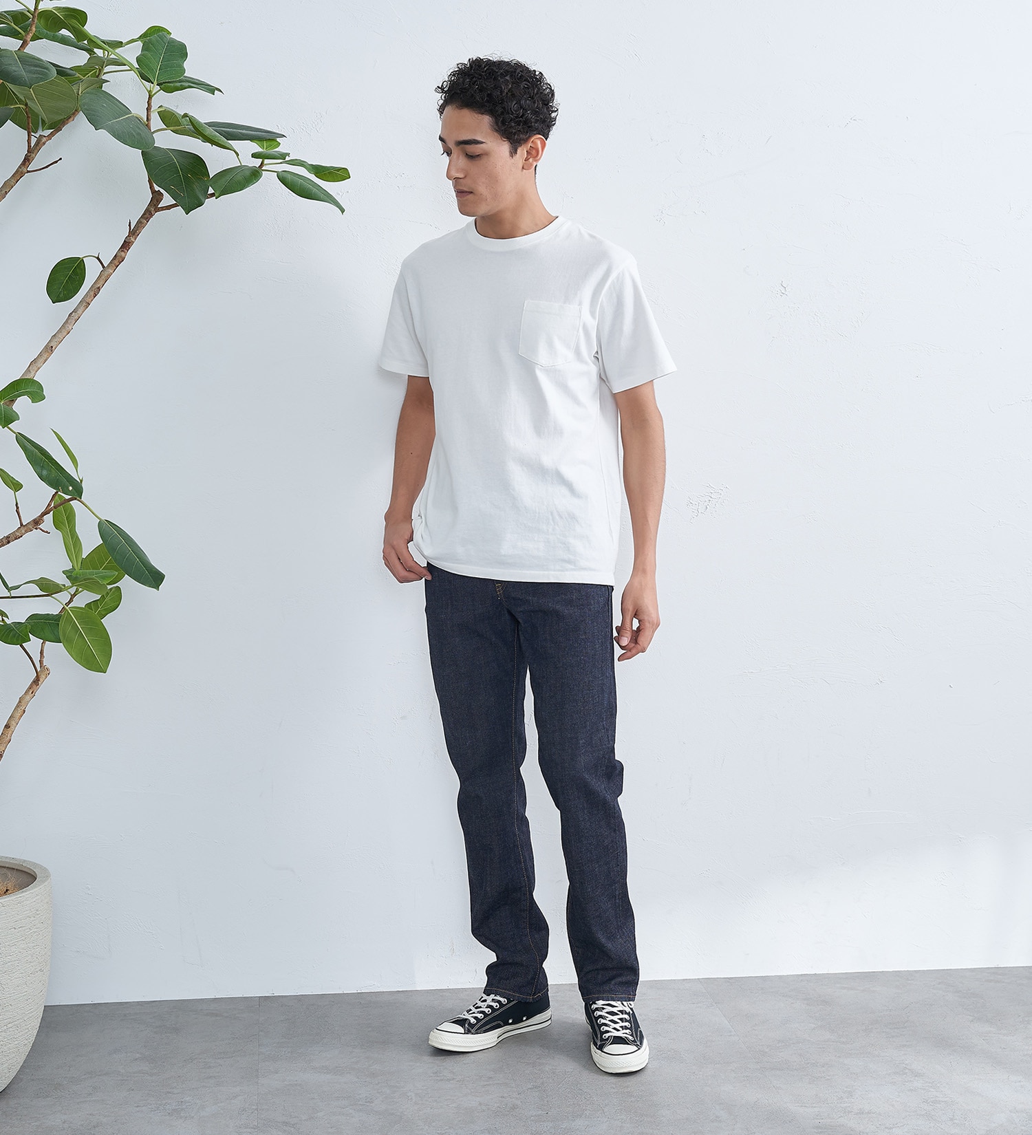 裾上げ無料】503 レギュラーストレートパンツ REGULAR STRAIGHT MADE