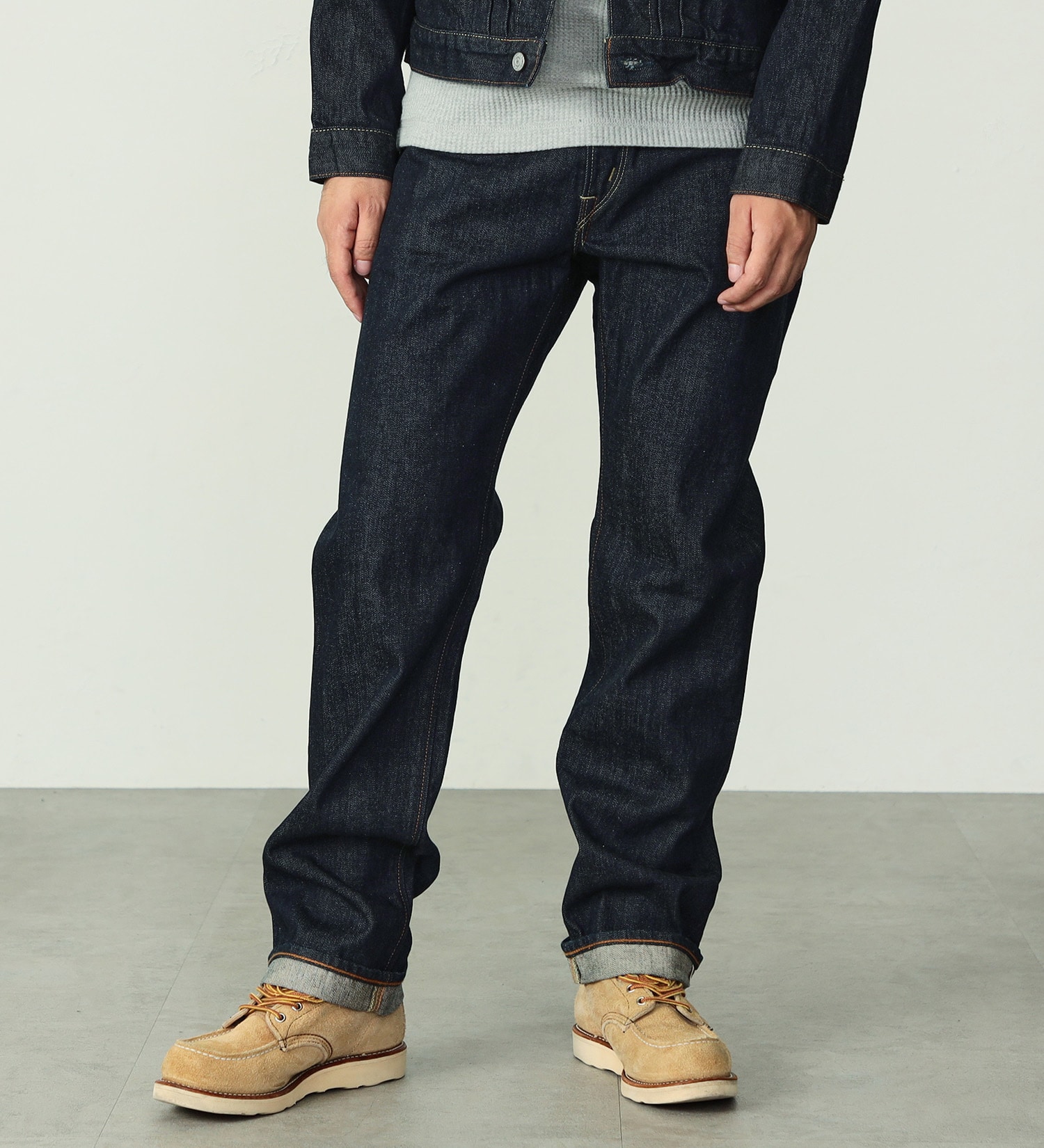 505ZX ルーズストレート デニムパンツ ジーンズ セットアップ対応