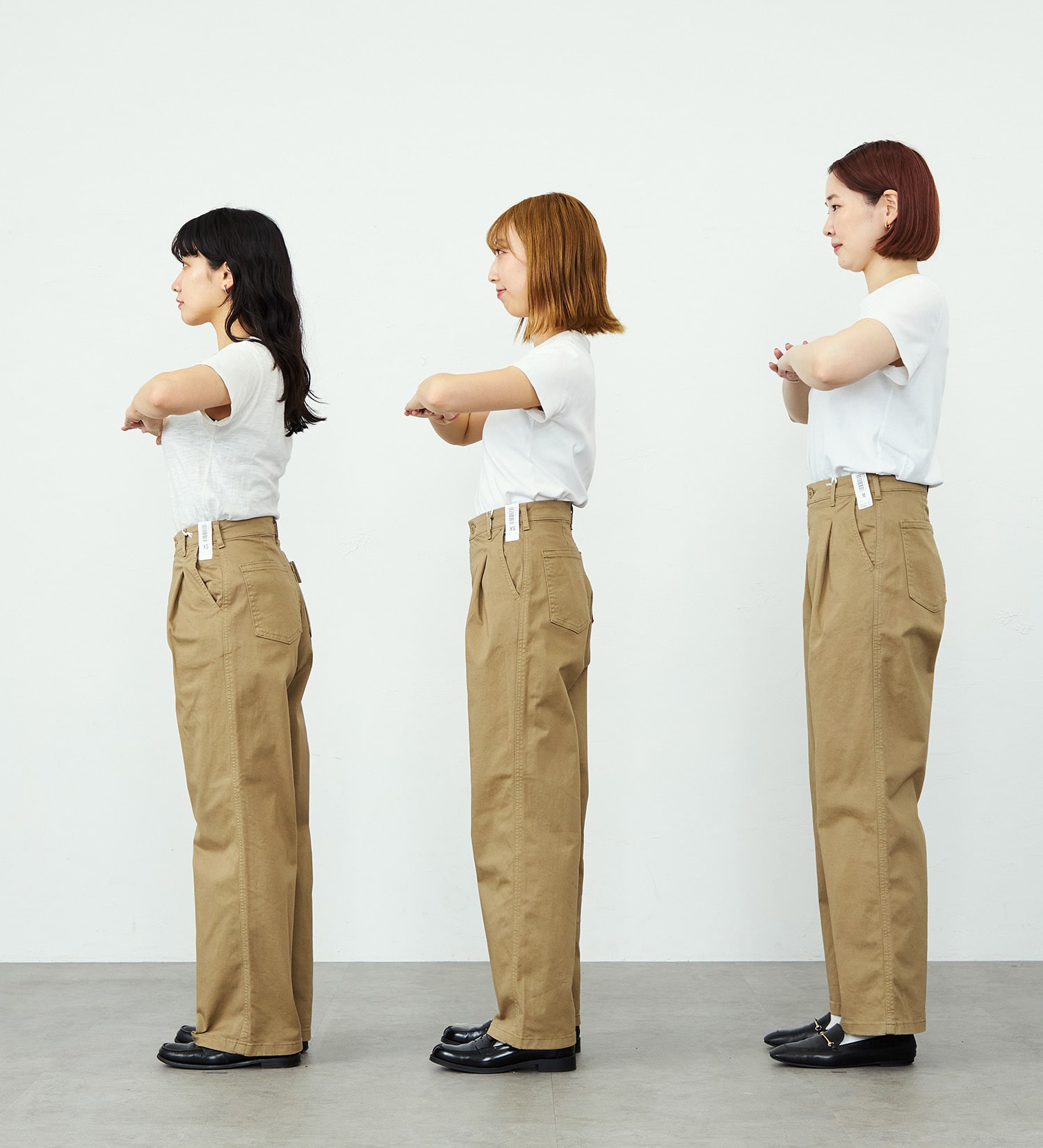 SOMETHING タックチノトラウザーパンツ|SOMETHING|サムシング