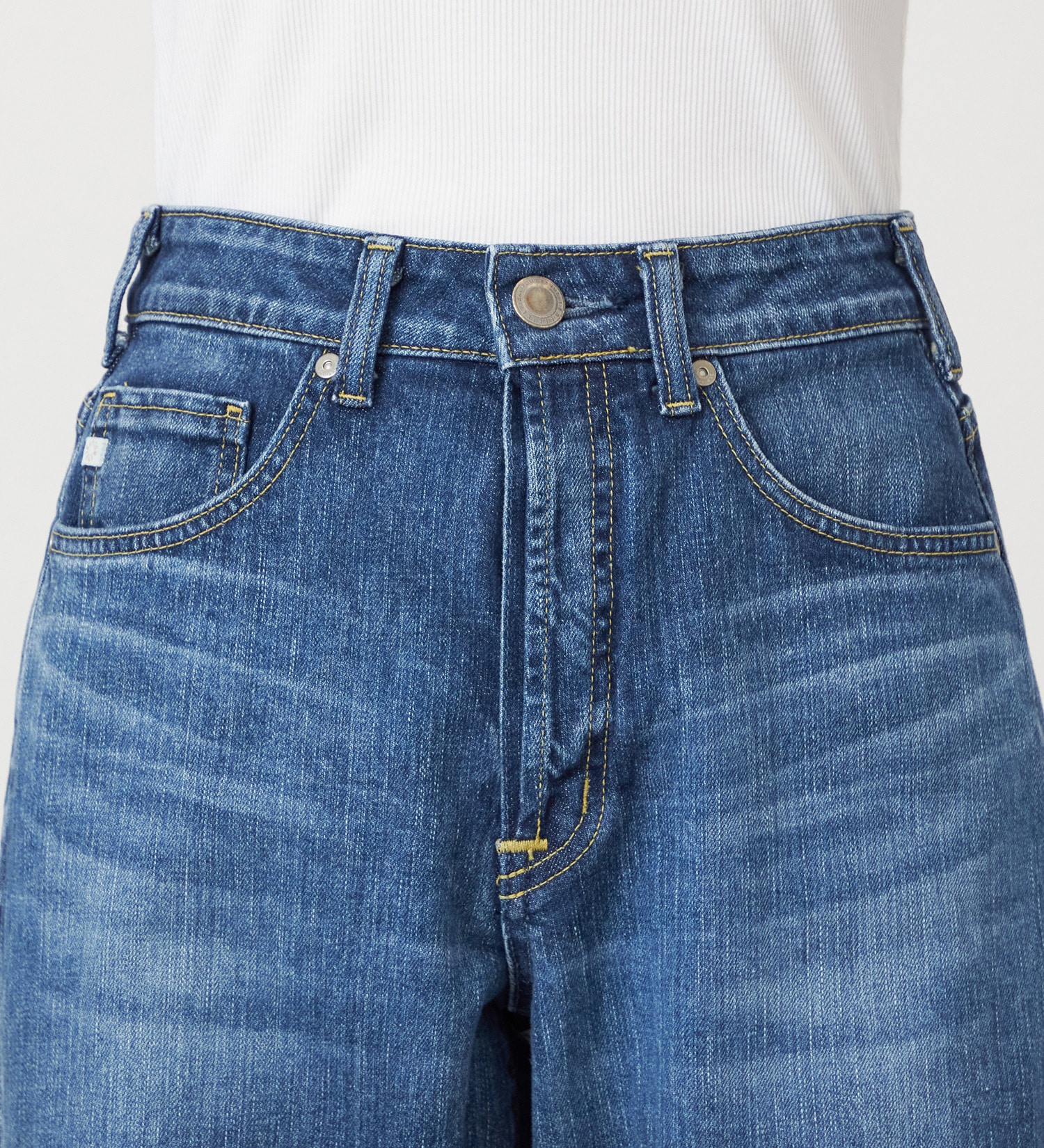 試着対象】SOMETHING ELSA NOUVEAU LOOSE STRAIGHT/ルーズストレート