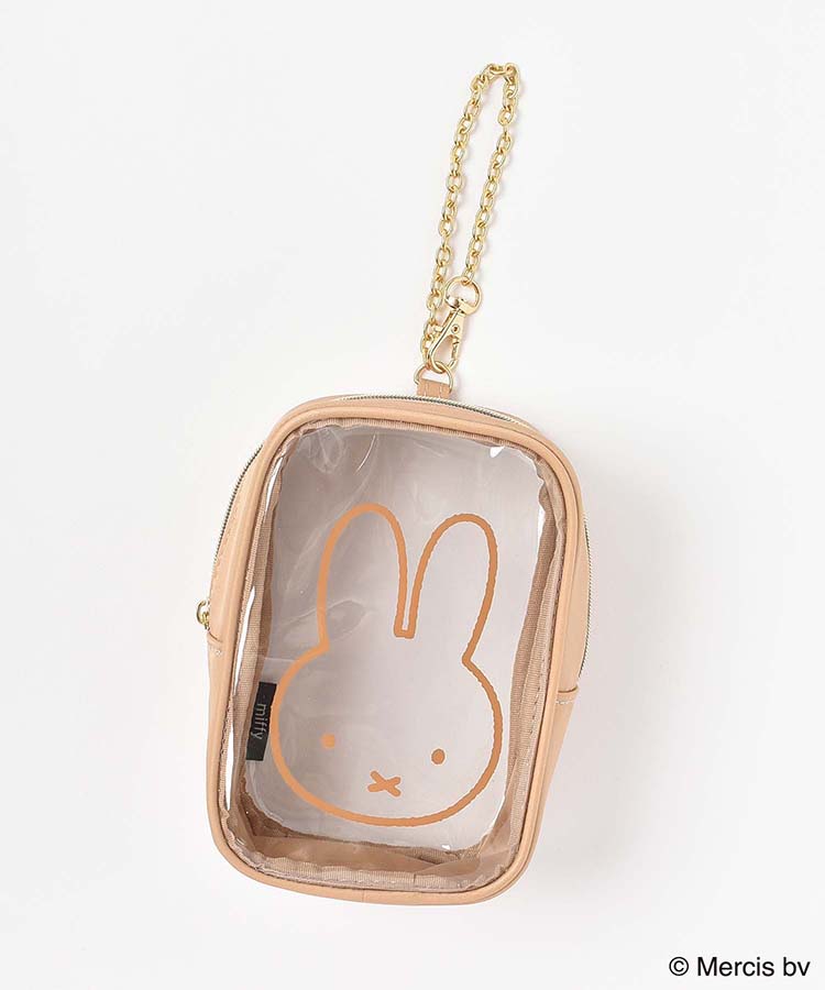 MIFFY CLEARスクエアポーチ ポーチ ブルーナ ミッフィー うさぎ ウサギ