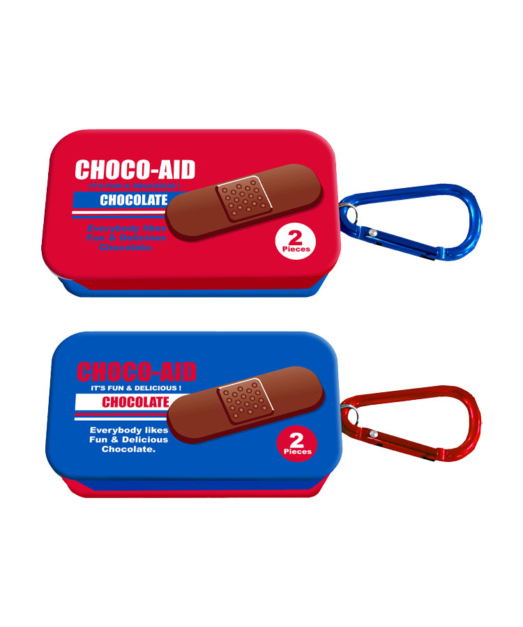 チョコエイド カラビナ付きミニミニティン | Bleu Bleuet（ブルー