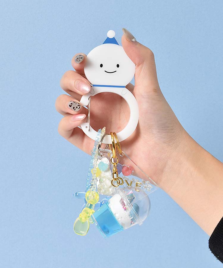 なかよしころりんゆきだるまカラビナ | Bleu Bleuet（ブルーブルーエ