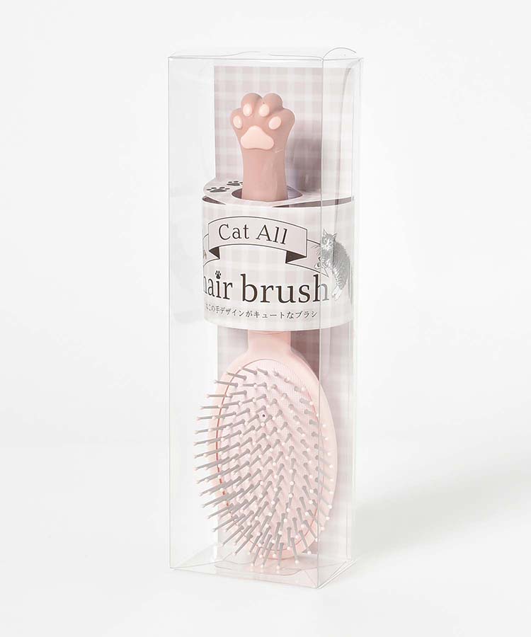 CAT ALL肉球ヘアブラシ フェイス ヘア ヘアブラシ 肉球 ねこ ネコ 猫