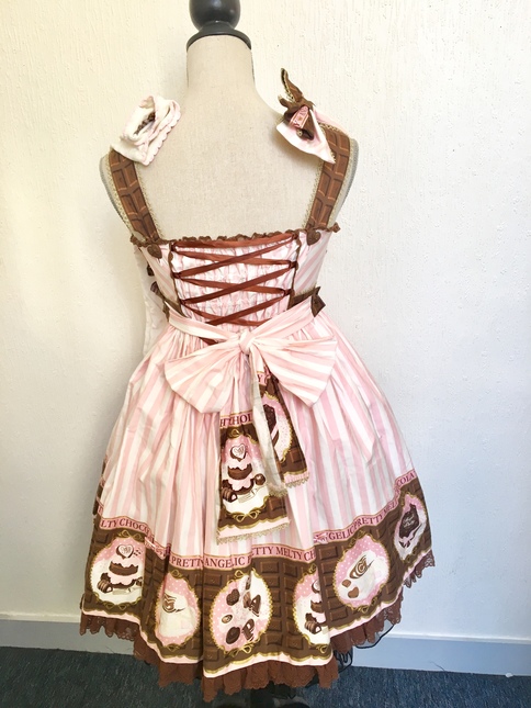 Angelic pretty melty chocolate JSK Set - Jumperskirt - Lace Market