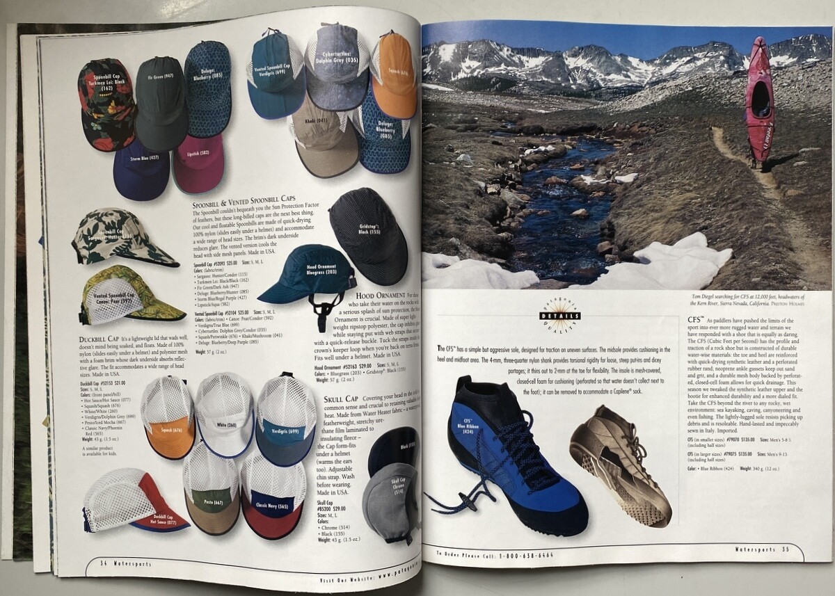 Patagonia Spring 1998 catalogue
