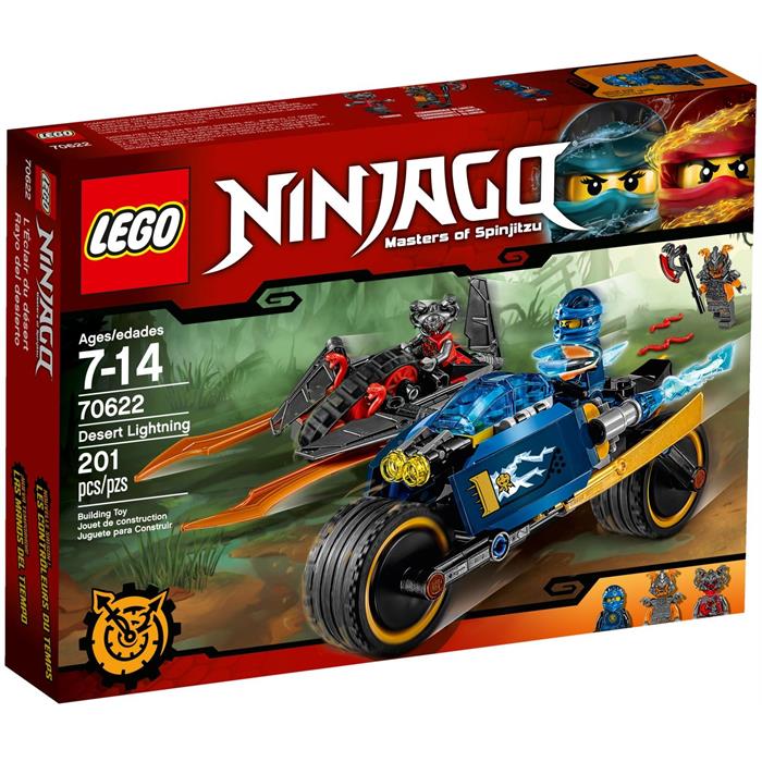 Lego 70622 Ninjago Çöl Şimşeği MP25909 | Mucit Panda