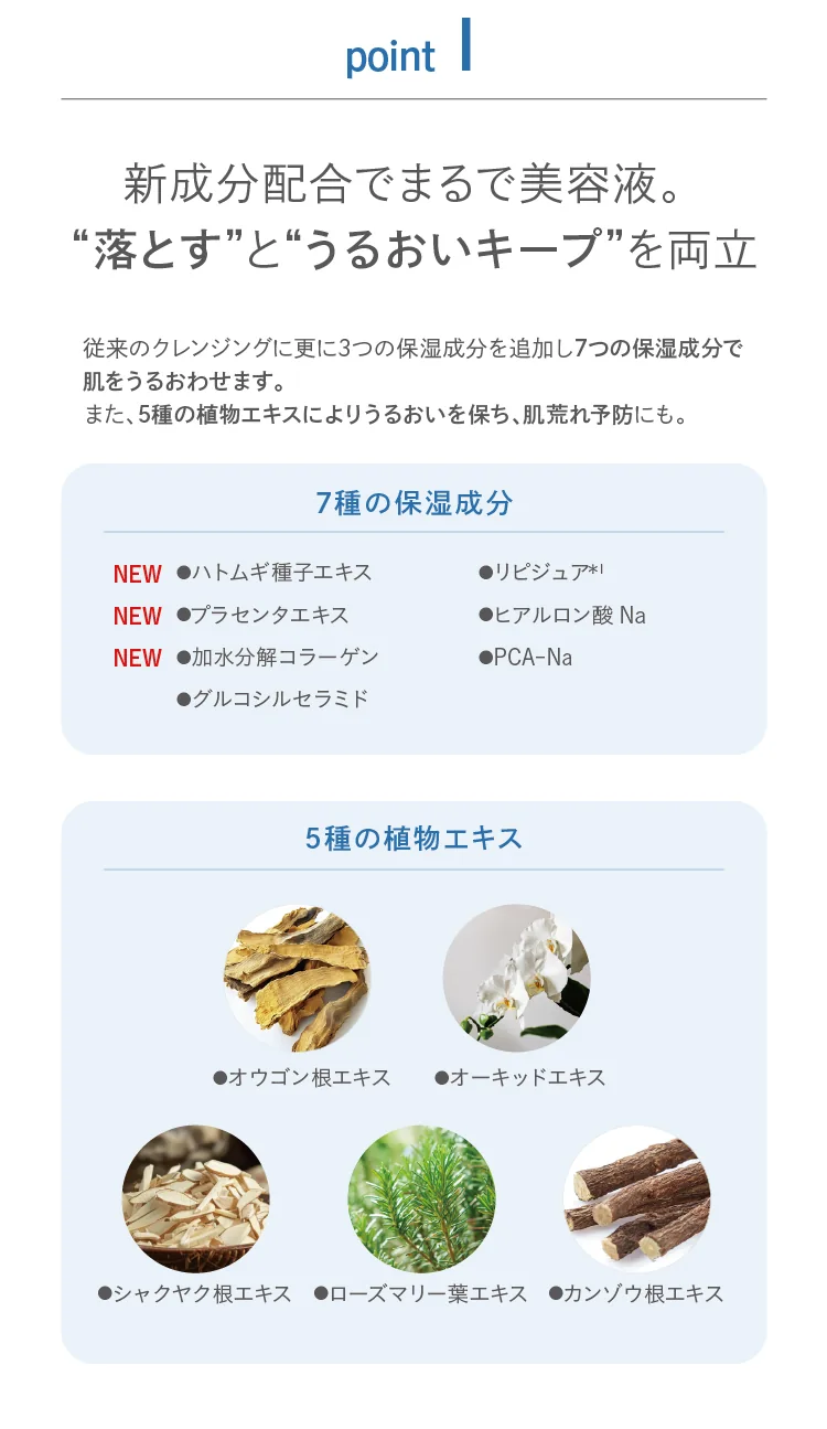 ミネラルオーレ クレンジングジェル」が バージョンアップして新登場