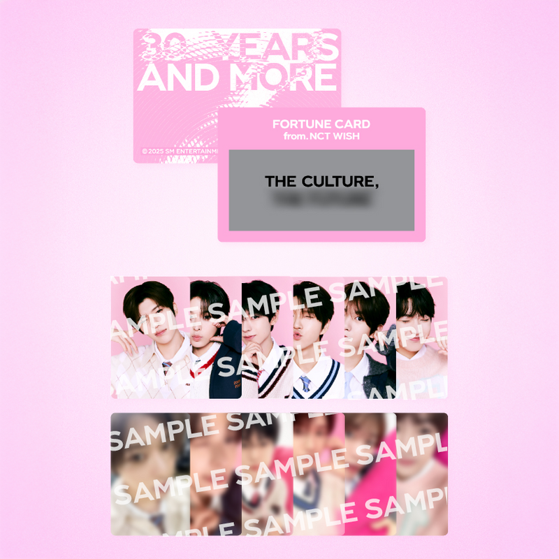 FORTUNE SCRATCH CARD SET_NCT WISH | SMTOWN OFFICIAL ONLINE STORE