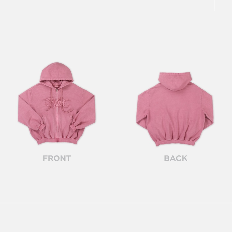 PINK HOODIE ZIP-UP SET | SMTOWN OFFICIAL ONLINE STORE