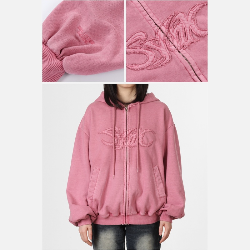 PINK HOODIE ZIP-UP SET | SMTOWN OFFICIAL ONLINE STORE