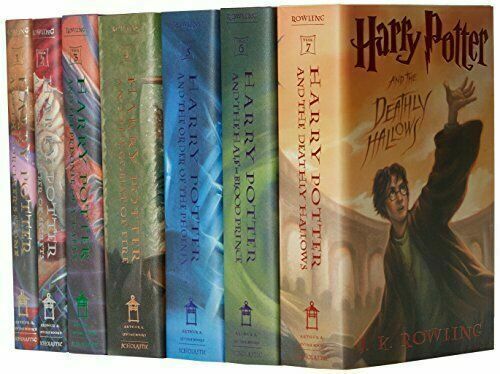 HARRY POTTER COMPLETE 7 VOLUME SERIES HARDCOVER COLLECTION SET