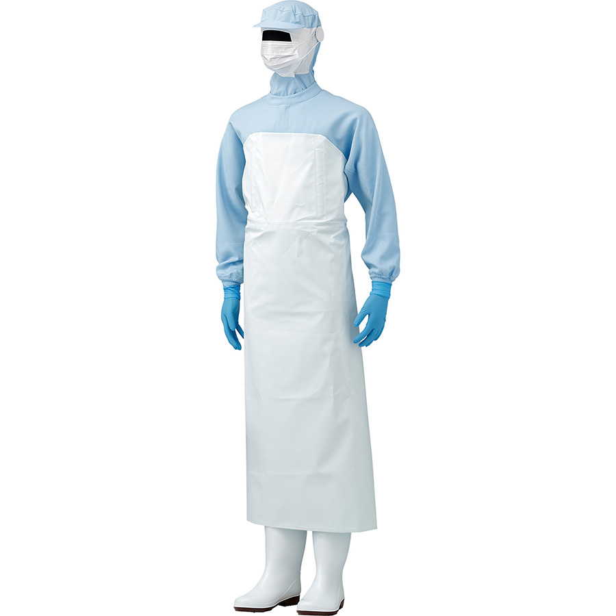 らくらくエプロン 840 白 L| 作業服・作業着 | 【ミドリ安全】公式通販