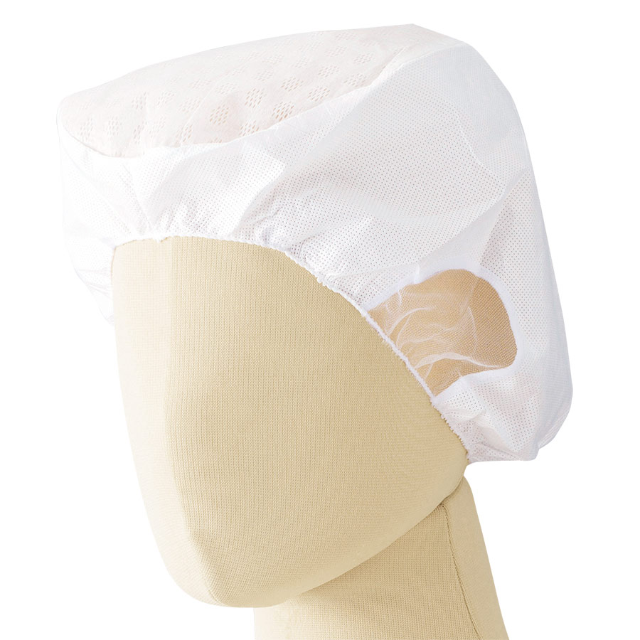 エレクトネット帽 EL－400 ツバ無 天井メッシュ付 M 200枚入