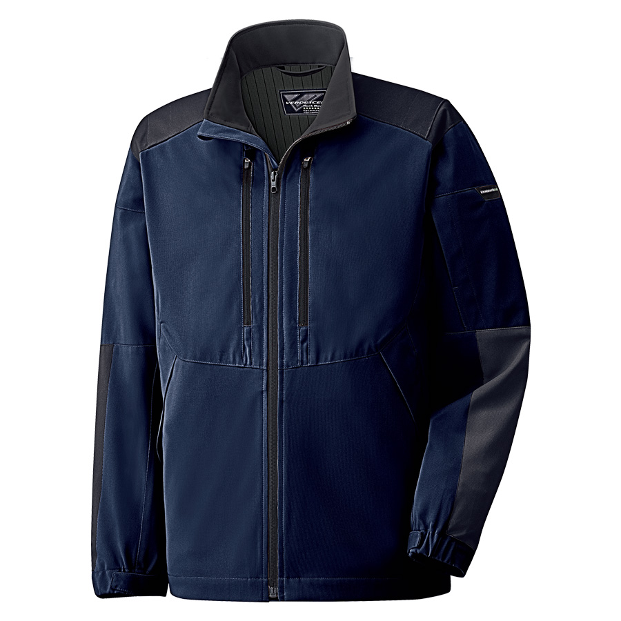 ベルデクセルフレックス 男女共用ジャンパー VE707上 ネイビー