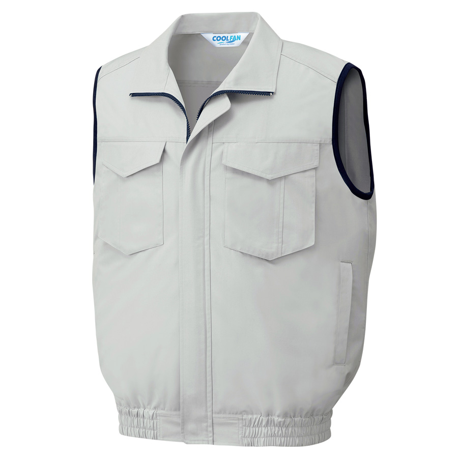 クールファン ベスト（ファン別売） WEV41上 シルバーグレー