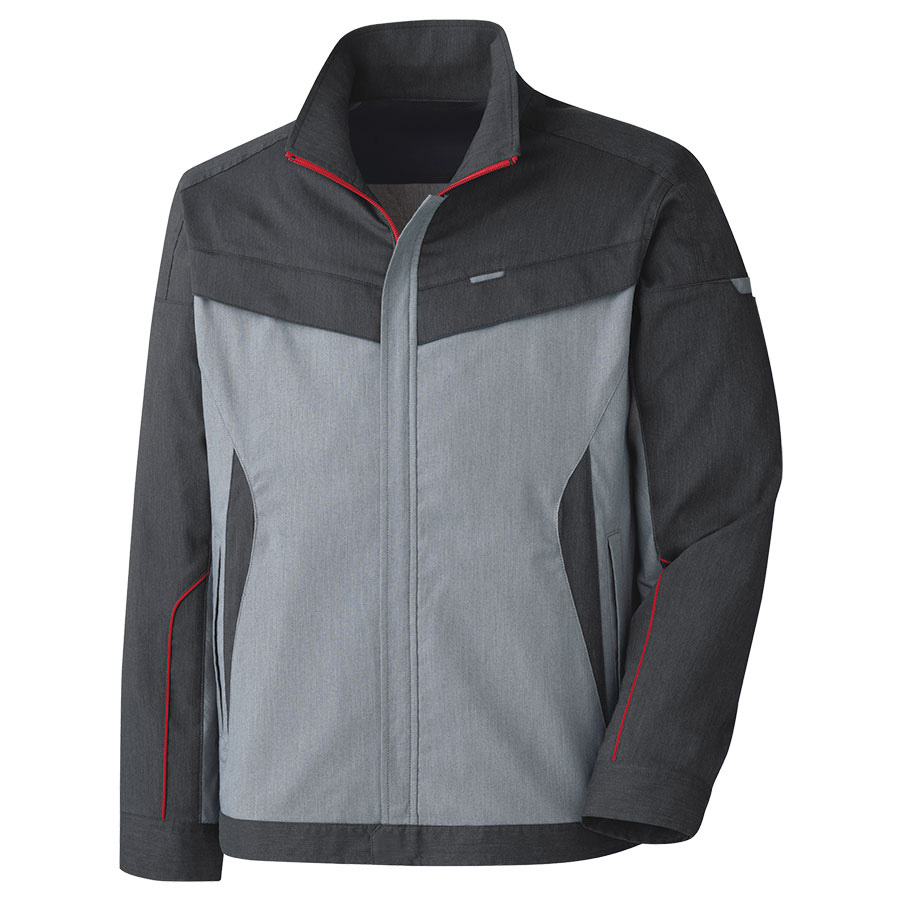 ベルデクセルフレックス 男女共用 ジャンパー VES2841上 グレー