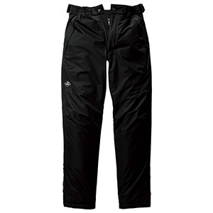 防水防寒パンツ ユニセックス 7622－35 ブラック （3XL