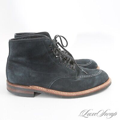 Alden D5919H Navy Suede Indy Boot | Alden Model Project