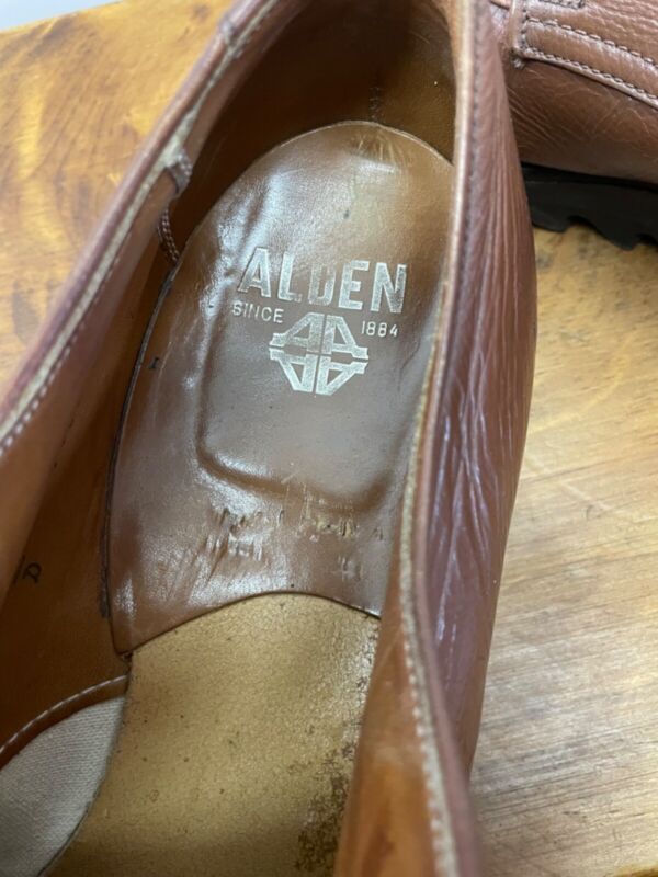 Alden 4051 Brown Pebble Grain Split Toe Blucher | Alden Model Project