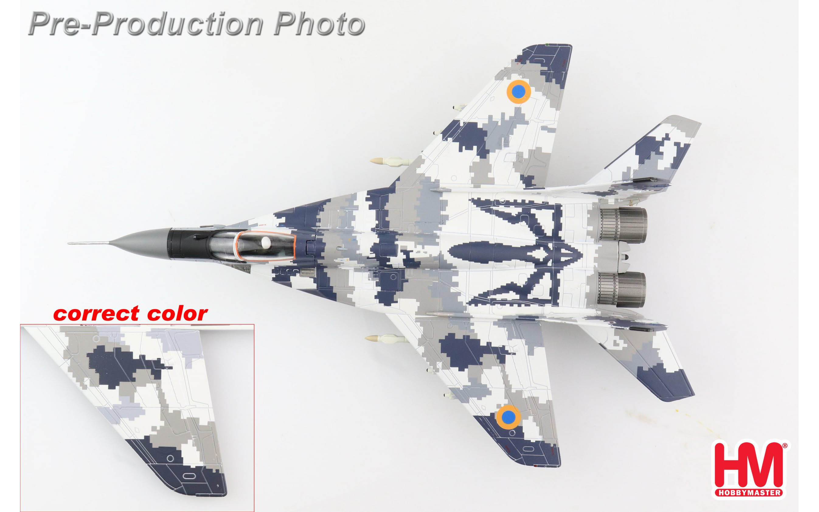 航空機・ヘリコプター Mig-29 9-13 Fulcrum C Ukranian Air Force MIG