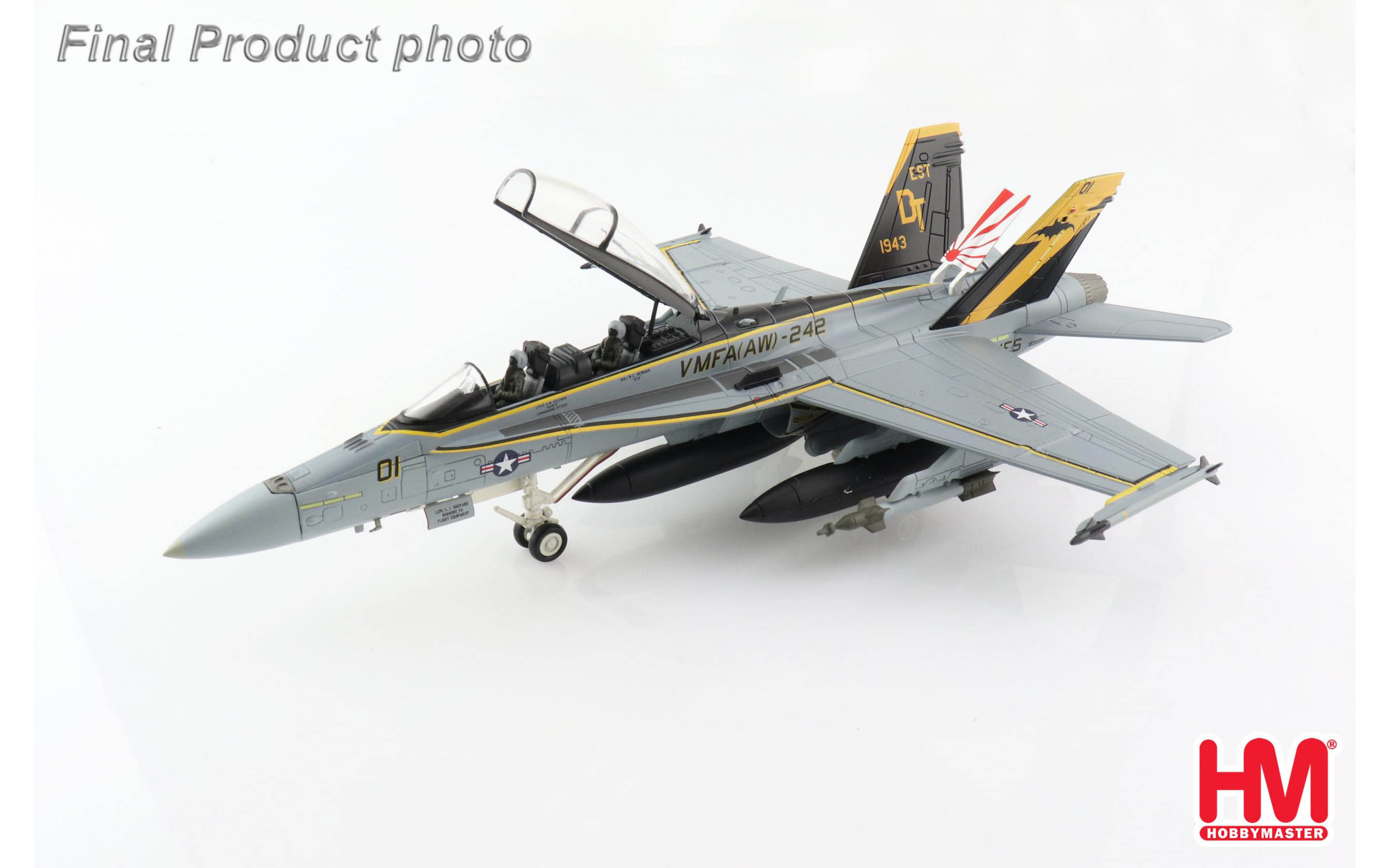 航空機・ヘリコプター Kinetic Gold F/A-18D USMC HORNET 1/48 航空機