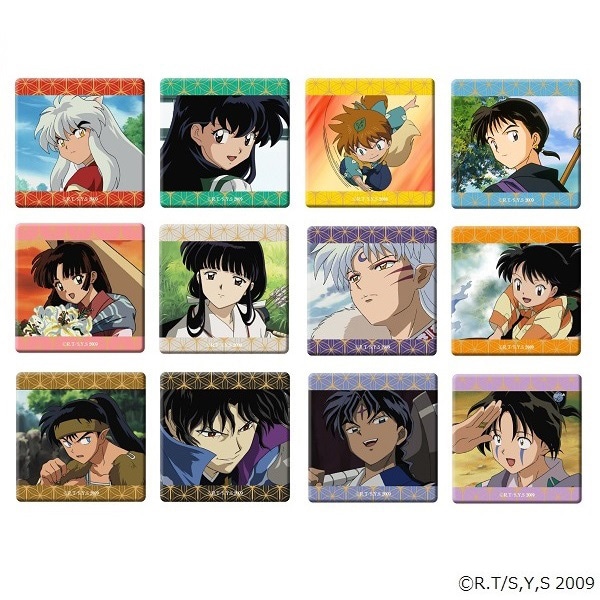 BOX】犬夜叉×半妖の夜叉姫－アニメの軌跡展－ キャラバッジ