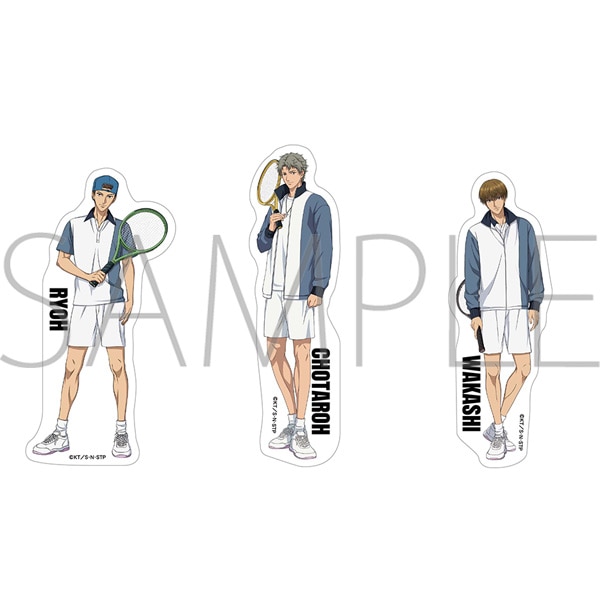新テニスの王子様 ステッカーセット／宍戸 亮＆鳳 長太郎＆日吉 若