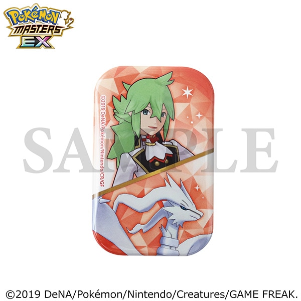ポケモンマスターズ EX』 スクエア缶バッジ／N（アニバーサリー