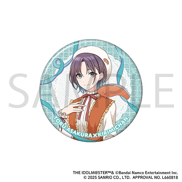 アイドルマスター シャイニーカラーズ グリッター缶バッジ／浅倉 透