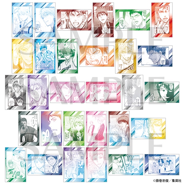 トレーディングクリアカード（全30柄) 黒子のバスケ原画展 事後通販