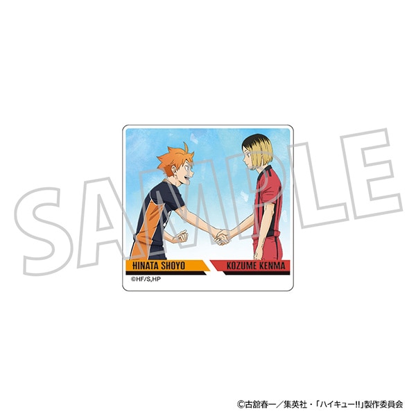 ハイキュー!! ステッカー／日向翔陽・孤爪研磨: キャラグッズ