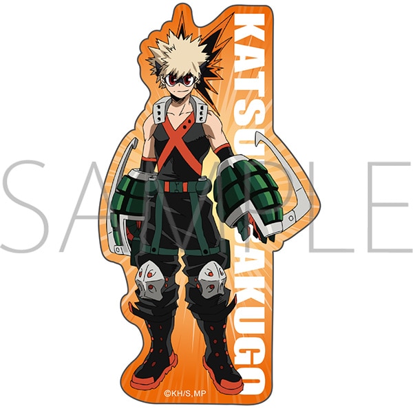 僕のヒーローアカデミア ダイカットステッカー 爆豪勝己: キャラグッズ