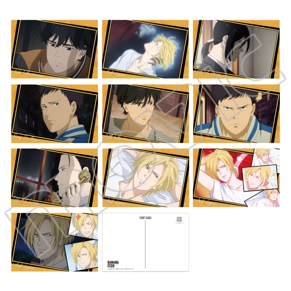 BANANA FISH ポストカードブック Vol.4: キャラグッズ｜ムービック