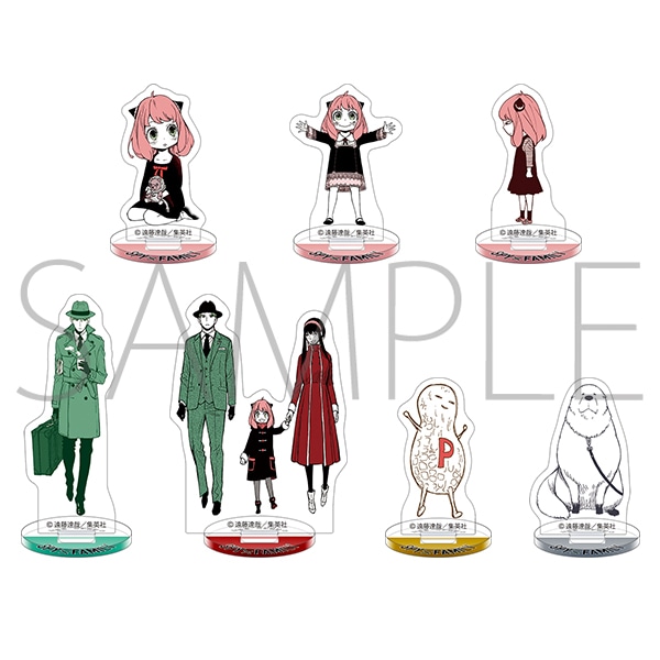 SPY×FAMILY アクリルスタンド ぷちっとコレクション: キャラグッズ