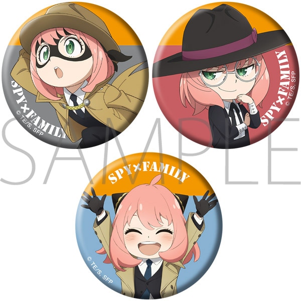 WIT×CLW アニメSPY×FAMILY SHOP 缶バッジセット いろいろアーニャ