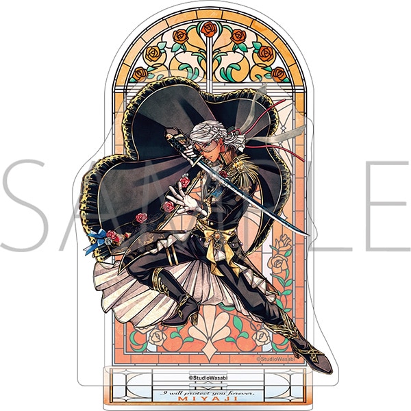 悪魔執事と黒い猫 アクリルスタンド／3rd Anniversary ミヤジ: キャラ