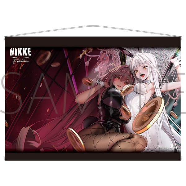 A2タペストリー BUNNY X 777 NIKKE EXHIBITION 事後通販: キャラグッズ