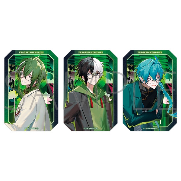 フラガリアメモリーズ ステッカーセット／Qualia Es Diff: キャラ