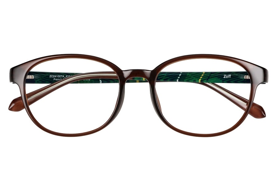 スペシャルプライス]チェック柄がおしゃれなウェリントンフレーム/TRAD