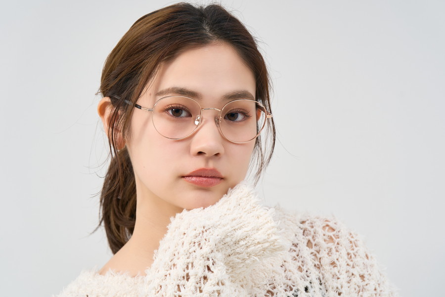 FASHION SPRING TREND[中顔面短縮みえメガネ]（ZY242009-21E1